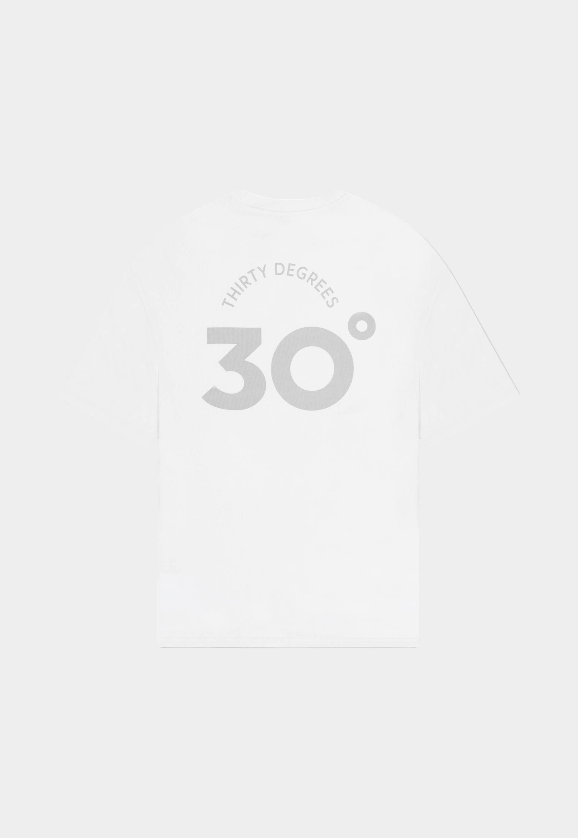 White Smoke טי שירט קצרה לגברים / נשים Basketball THIRTY DEGREES