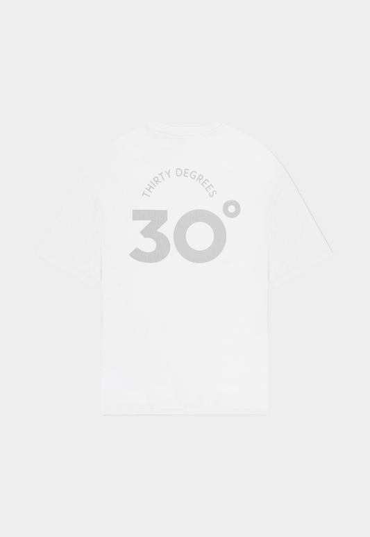 White Smoke טי שירט קצרה לגברים / נשים Basketball THIRTY DEGREES