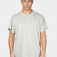 Light Gray טי שירט קצרה לגברים / נשים Blank THIRTY DEGREES