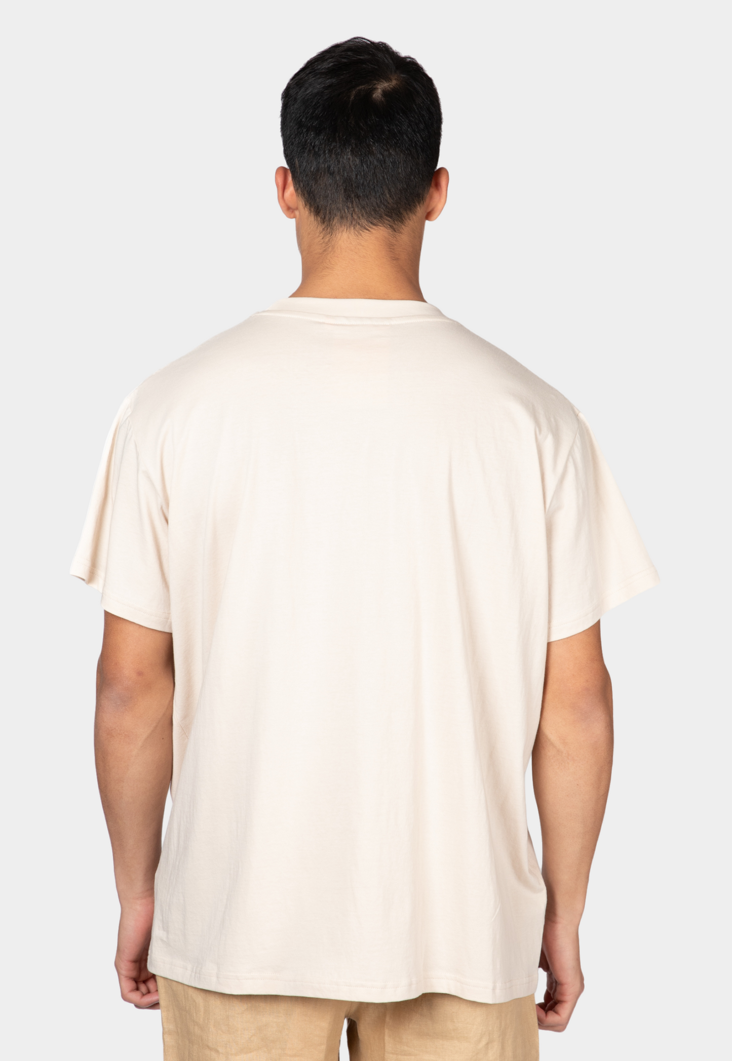 Antique White טי שירט קצרה לגברים / נשים Blank THIRTY DEGREES