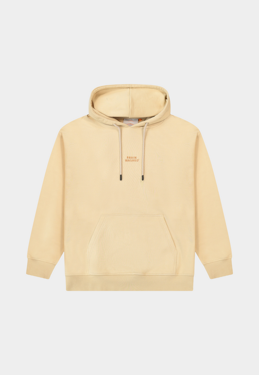 Beige קפוצ'ון לגברים / נשים Brain Washed THIRTY DEGREES