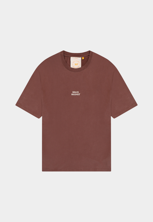 Lavender טי שירט קצרה לגברים / נשים Brain Washed THIRTY DEGREES