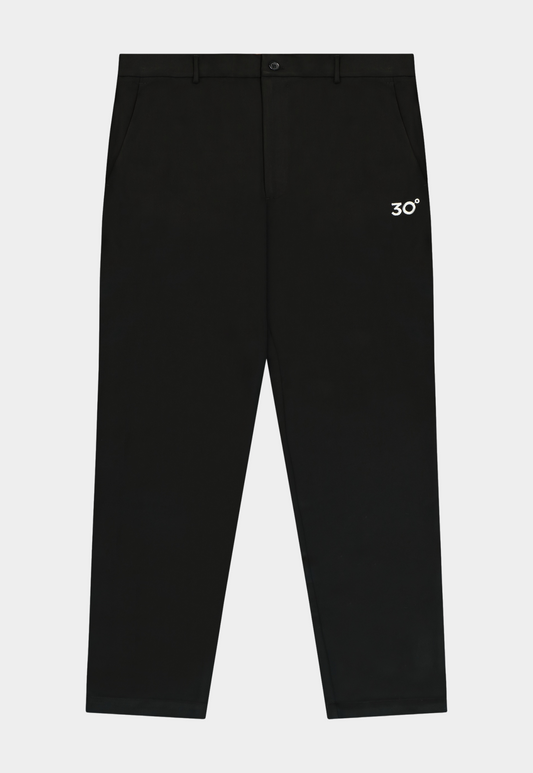 Black מכנסיים ארוכים לגברים Erez THIRTY DEGREES