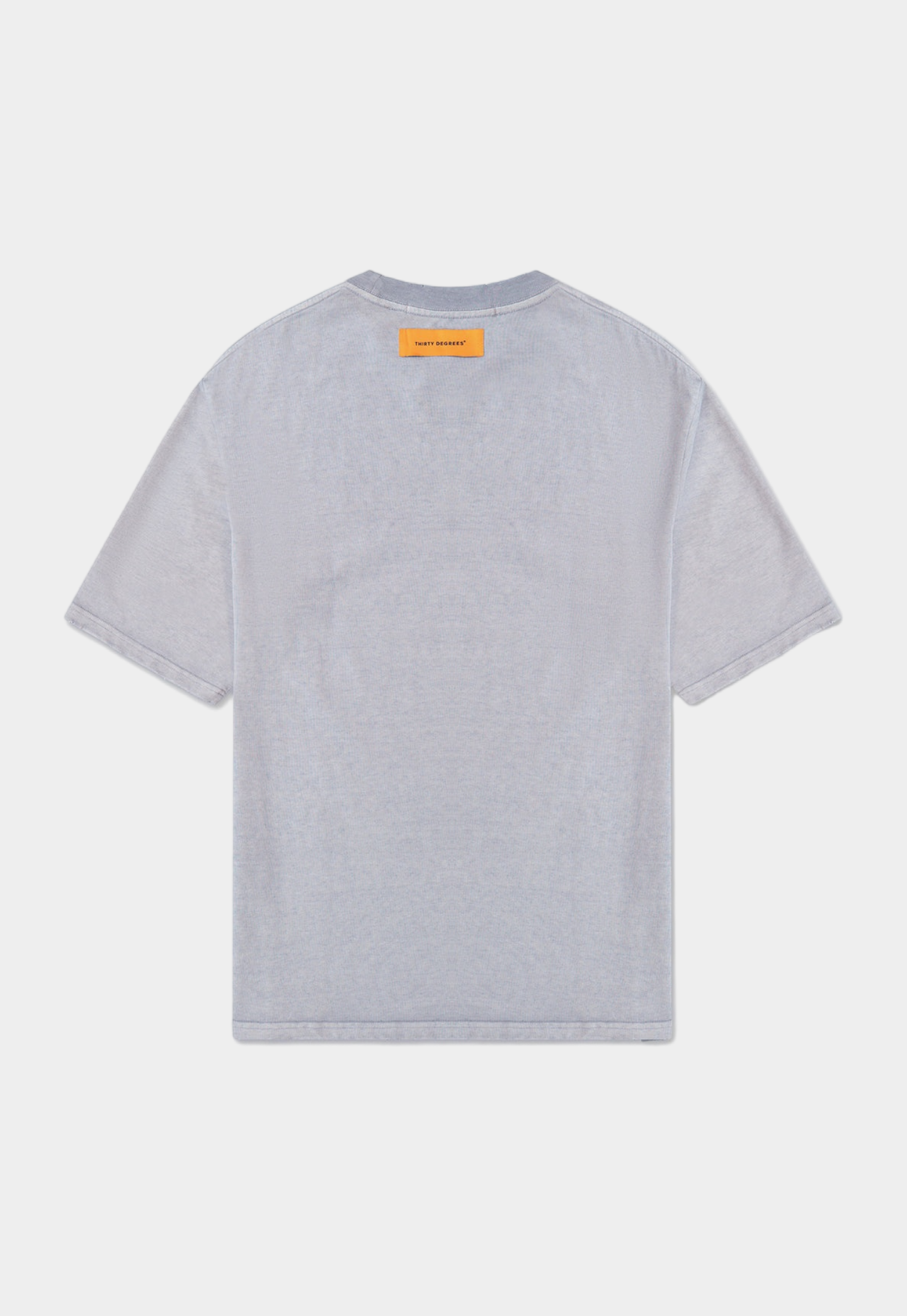 Gray טי שירט קצרה לגברים Mugzam THIRTY DEGREES