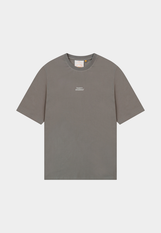 Dim Gray טי שירט קצרה לגברים / נשים Spray THIRTY DEGREES