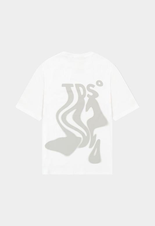 White Smoke טי שירט קצרה לגברים / נשים Spray THIRTY DEGREES