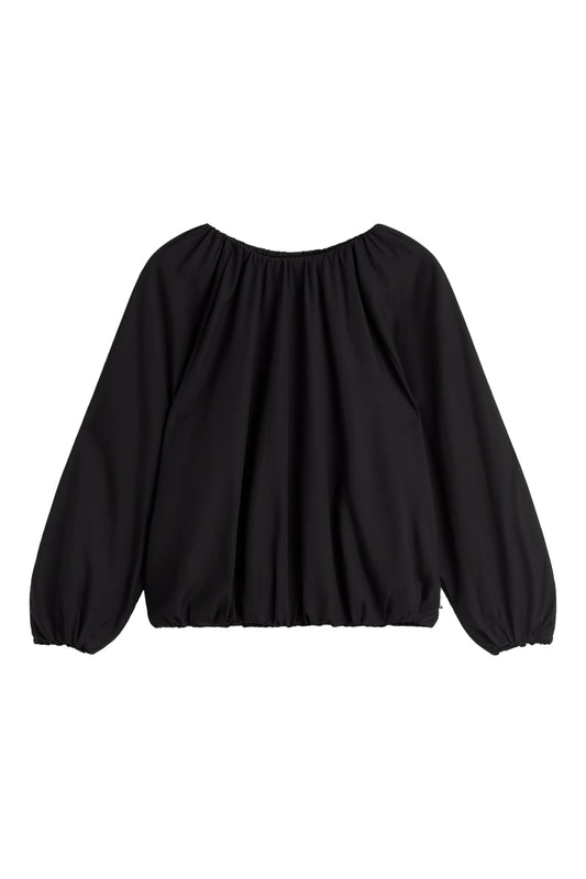 Black חולצה רפויה ארוכה לנשים Amalia ECOALF