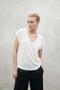 Light Gray טי שירט קצרה לנשים Arendalalf ECOALF