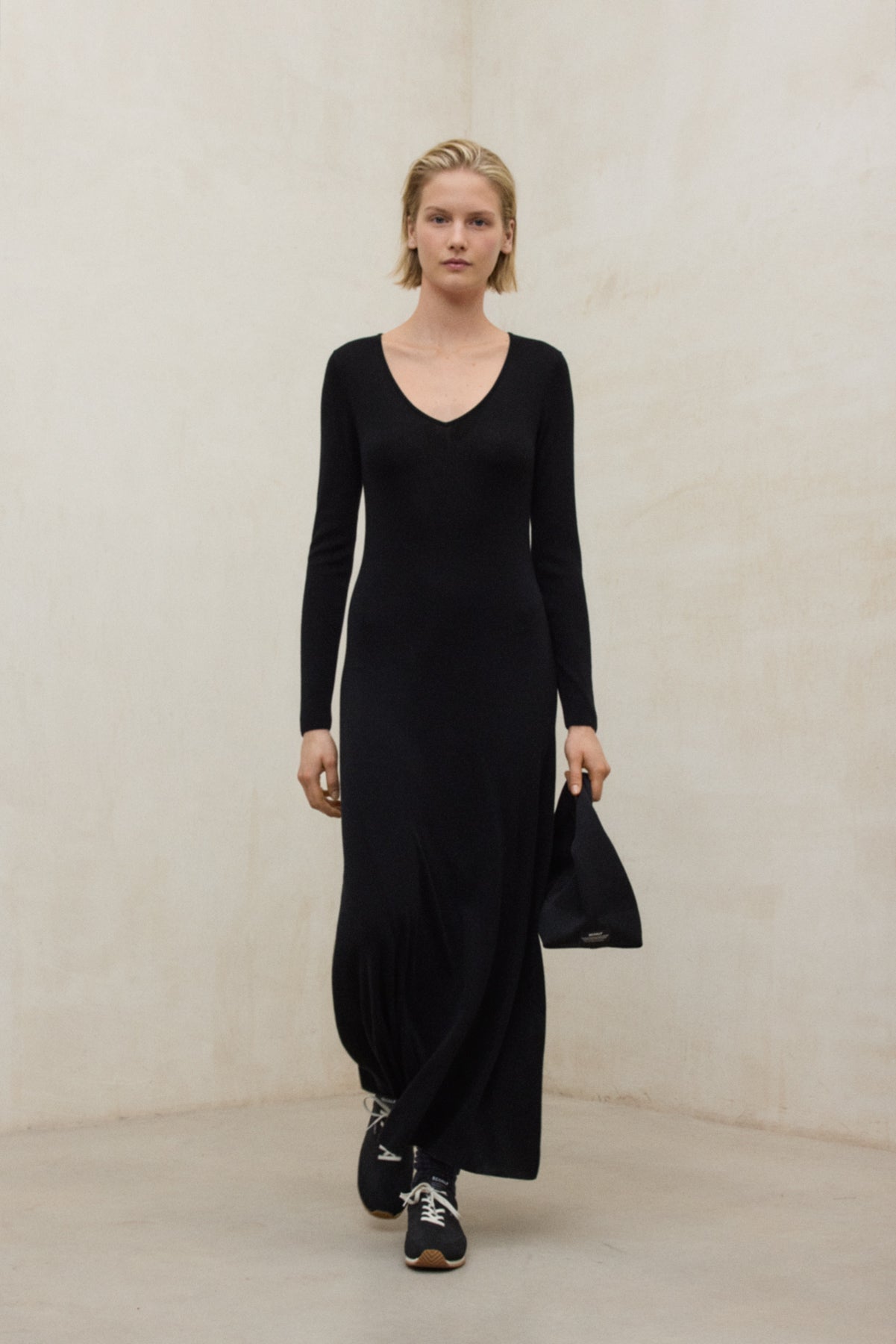 Gray שמלת מקסי לנשים Aris ECOALF