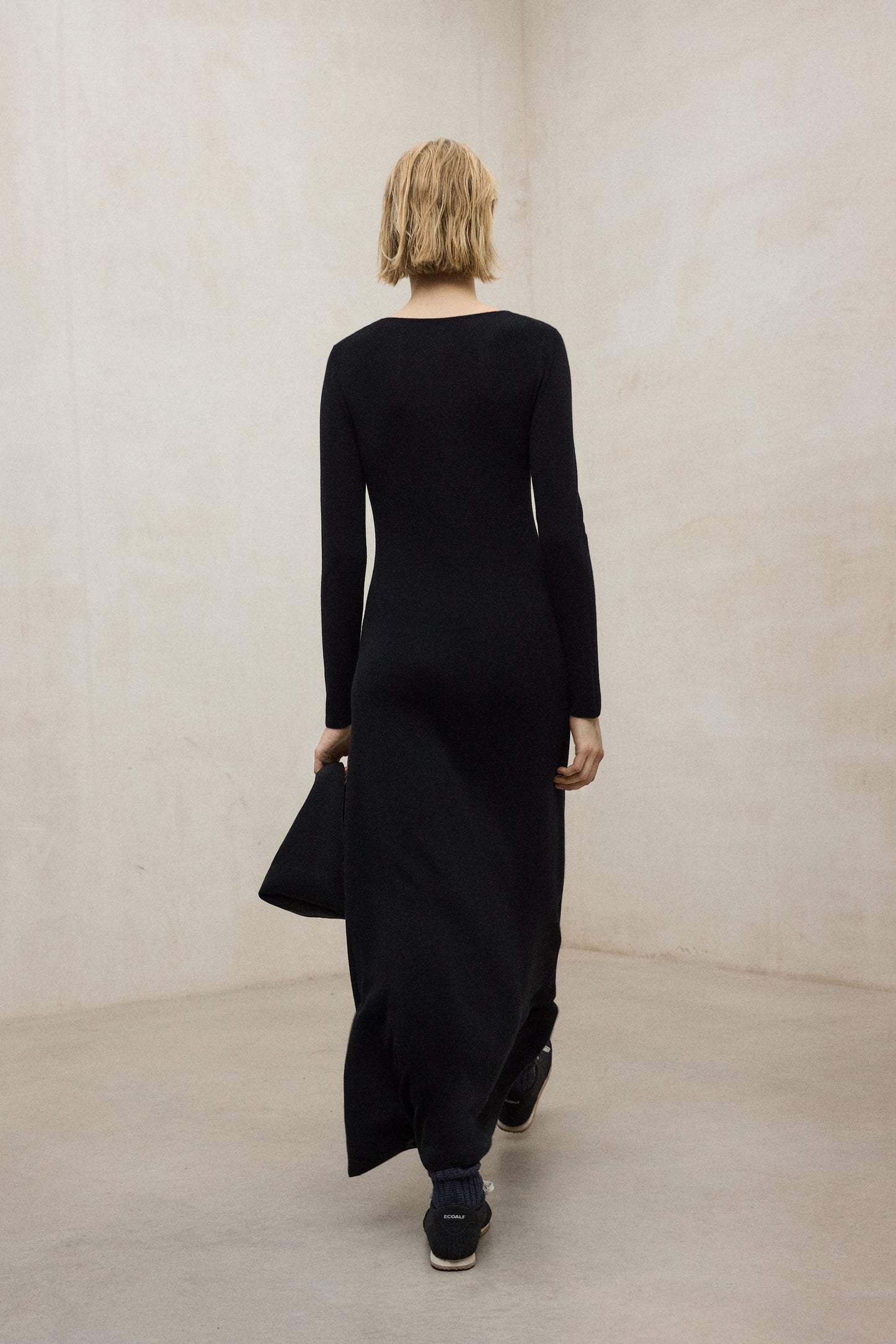 Gray שמלת מקסי לנשים Aris ECOALF