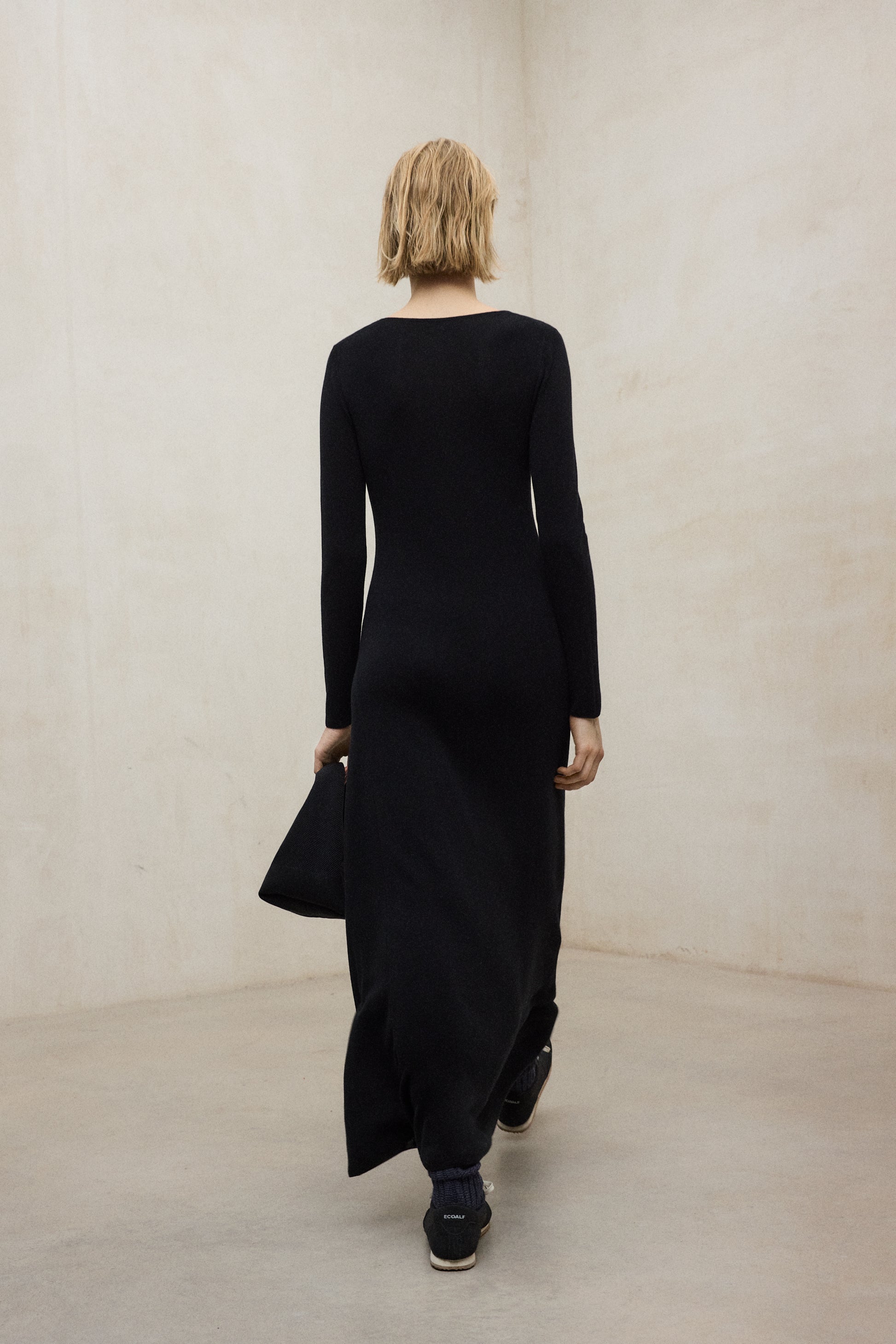 Gray שמלת מקסי לנשים Aris ECOALF