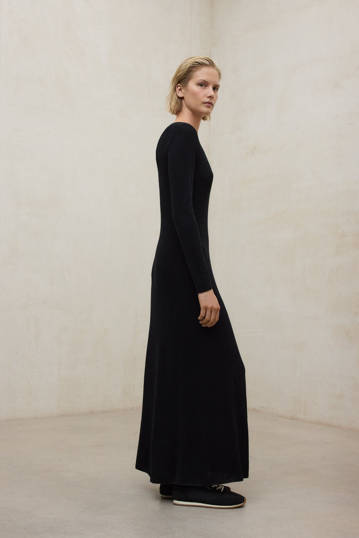 Gray שמלת מקסי לנשים Aris ECOALF