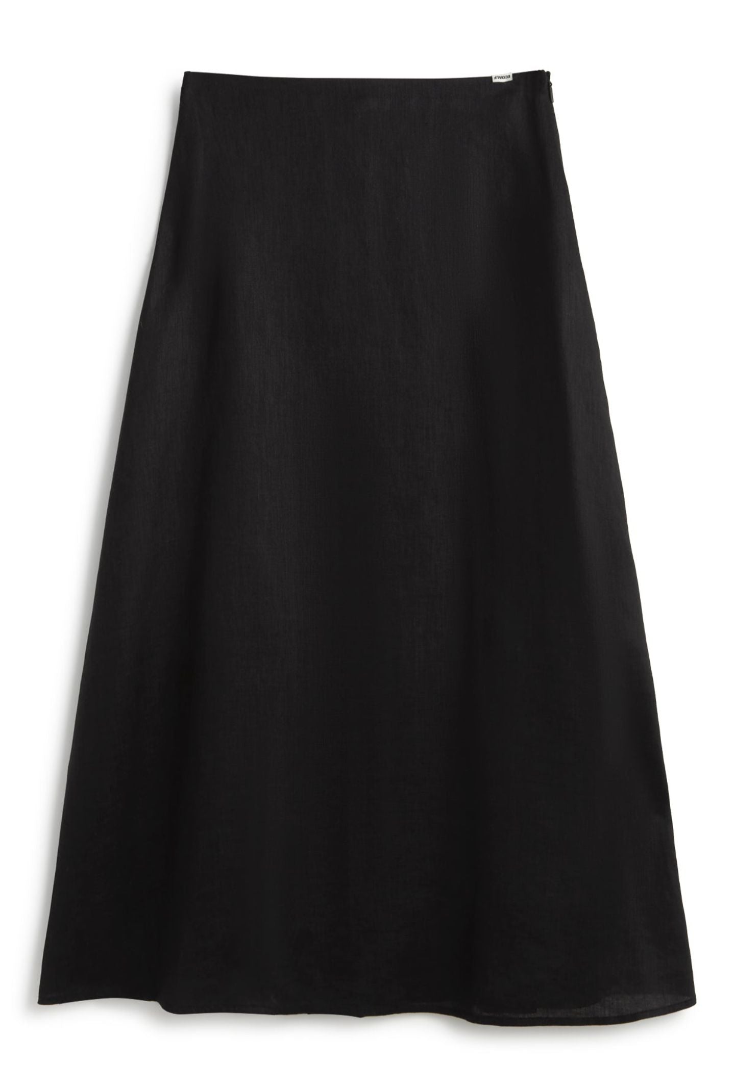 Black חצאית מקסי לנשים Beth ECOALF