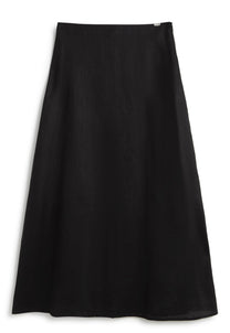Black חצאית מקסי לנשים Beth ECOALF