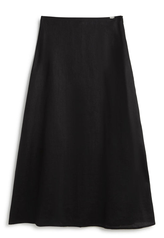 Black חצאית מקסי לנשים Beth ECOALF