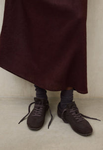 Black חצאית מקסי לנשים Beth ECOALF