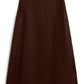 Black חצאית מקסי לנשים Beth ECOALF