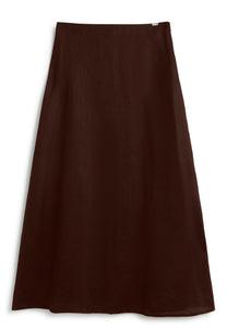 Black חצאית מקסי לנשים Beth ECOALF