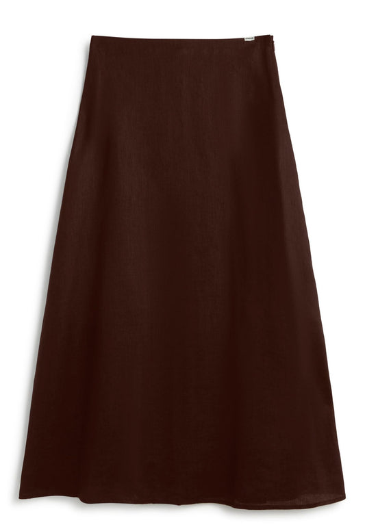 Black חצאית מקסי לנשים Beth ECOALF