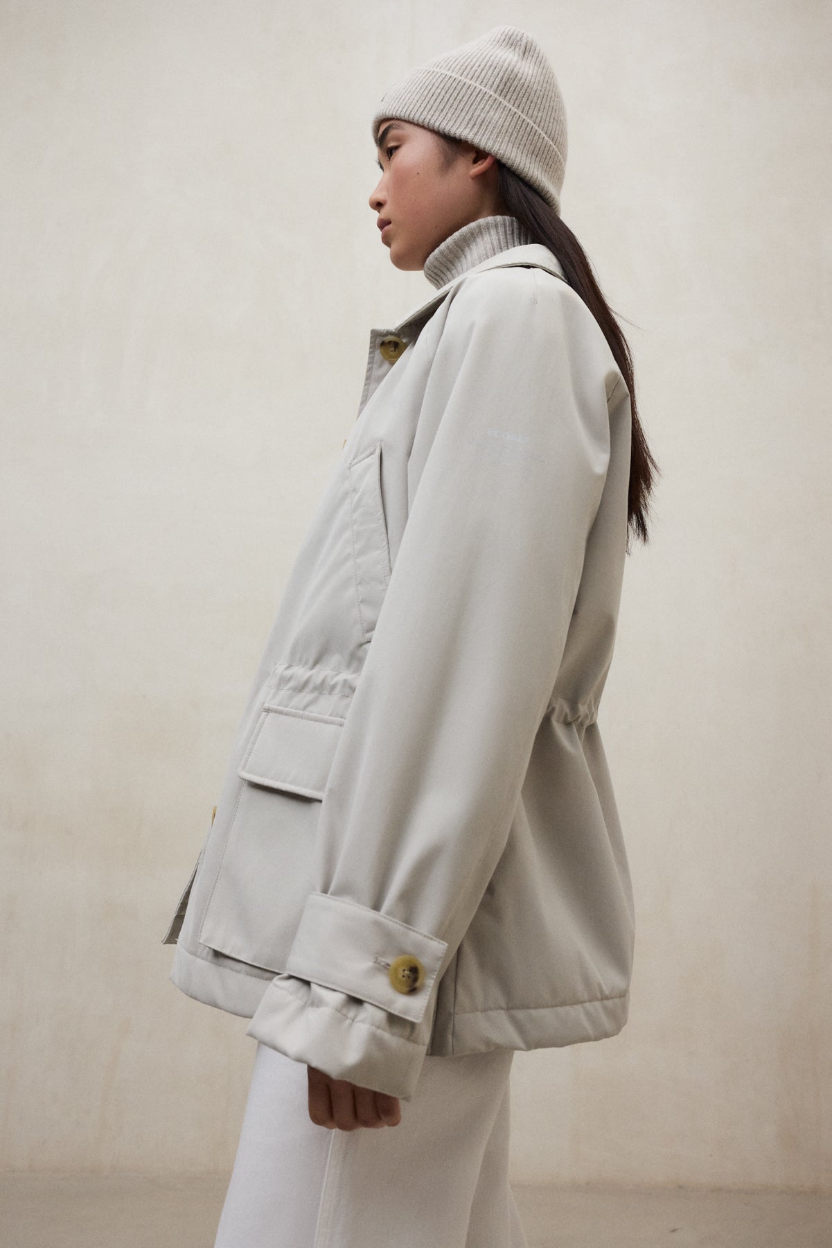 Gray ג'קט לנשים Bornas ECOALF