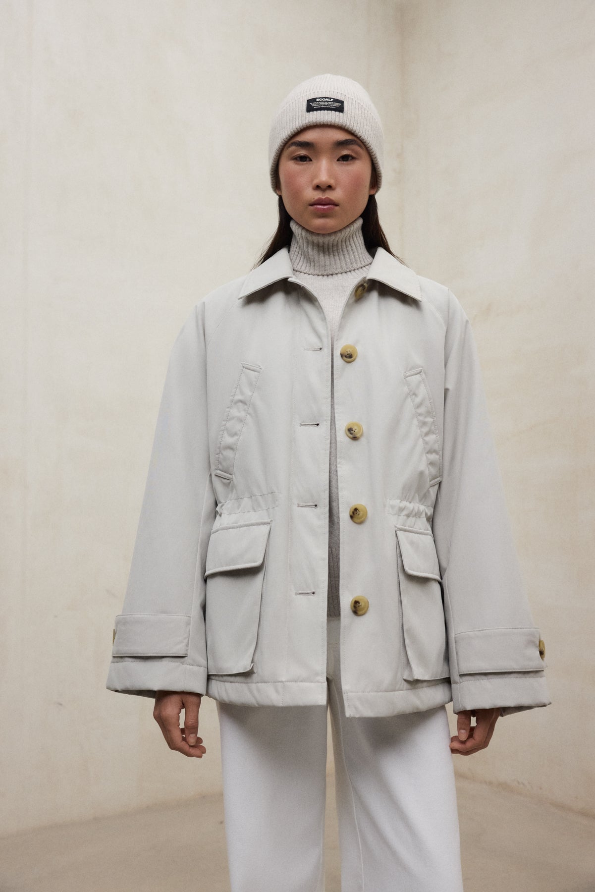 Gray ג'קט לנשים Bornas ECOALF