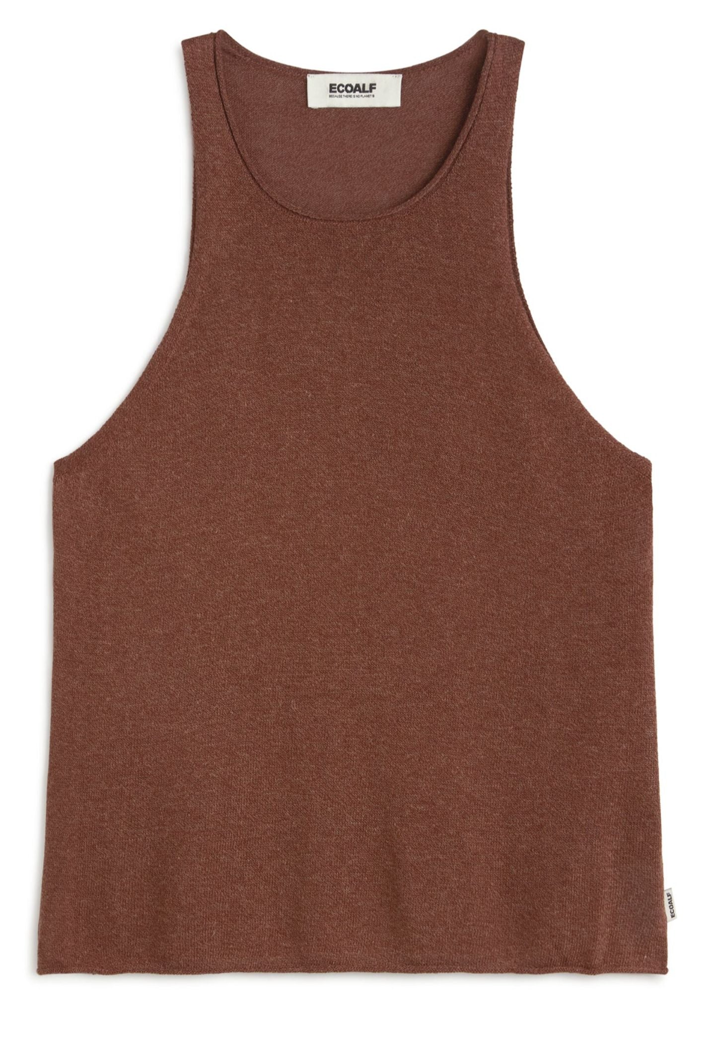 Saddle Brown גופיה לנשים Ceiba ECOALF