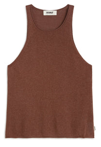 Saddle Brown גופיה לנשים Ceiba ECOALF