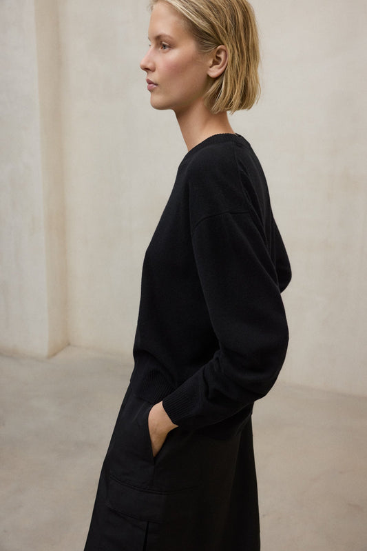 Dark Gray סוודר לנשים Cosmos ECOALF