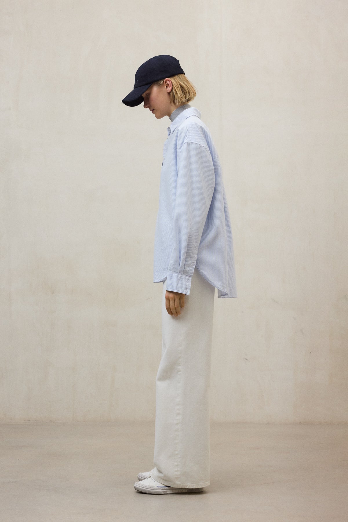 Gray חולצה מכופתרת ארוכה לנשים Elena ECOALF