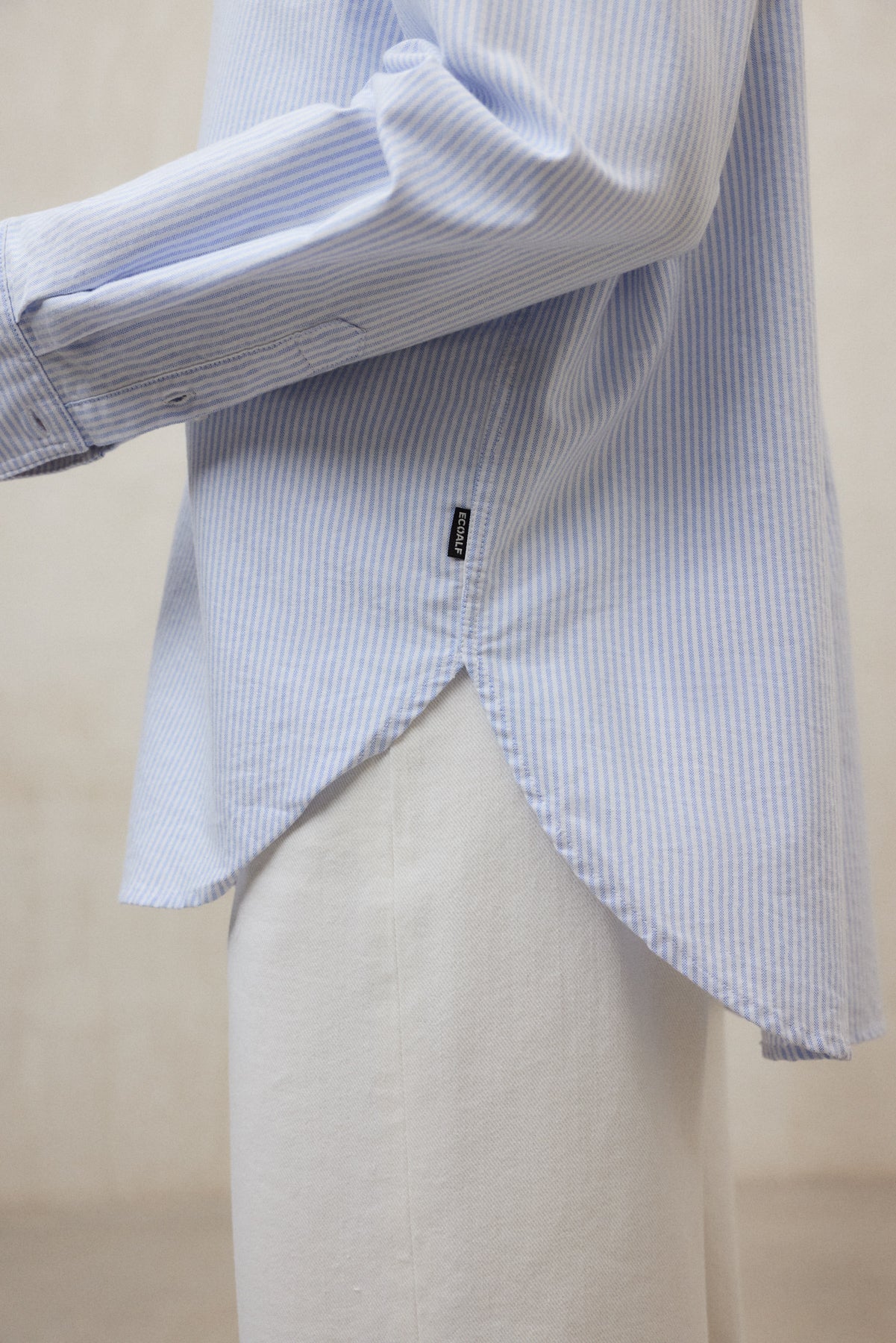 Gray חולצה מכופתרת ארוכה לנשים Elena ECOALF