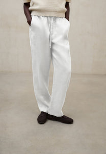 Dark Gray מכנסיים ארוכים ורחבים לנשים Indi ECOALF