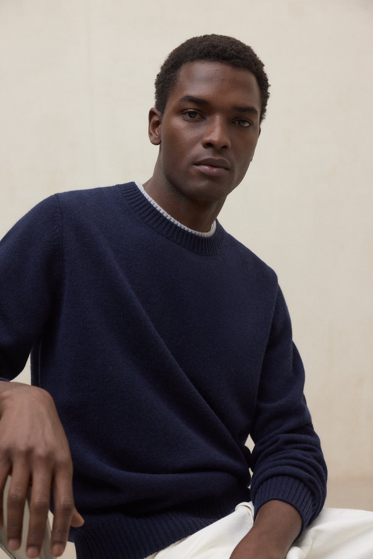 Light Gray סוודר לגברים Marrula ECOALF