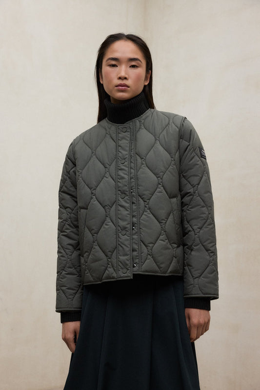 Dark Slate Gray ג'קט לנשים Musa ECOALF