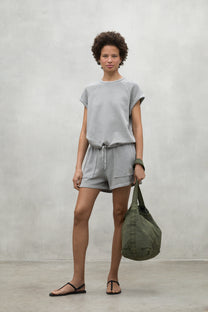 Gray מכנסיים קצרים לנשים Ness ECOALF