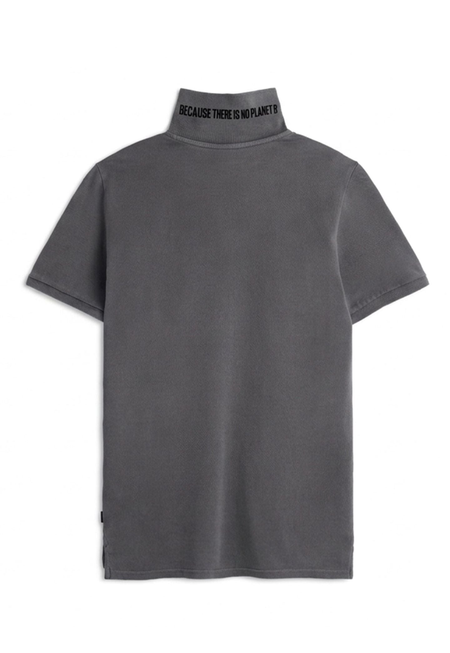Dim Gray חולצת פולו קצרה לגברים Tedan Polo ECOALF