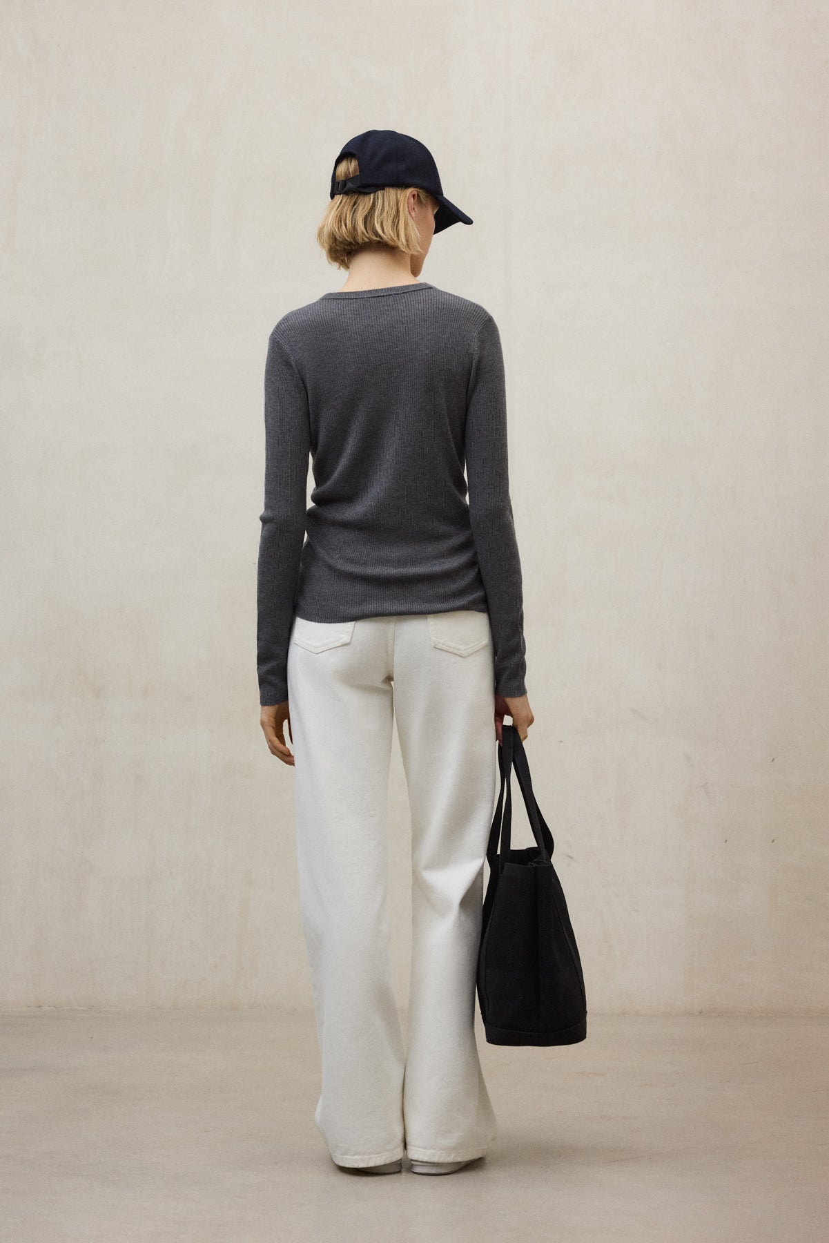 Gray קרדיגן לנשים Yvi ECOALF