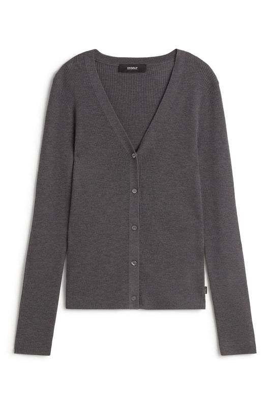 Dark Slate Gray קרדיגן לנשים Yvi ECOALF