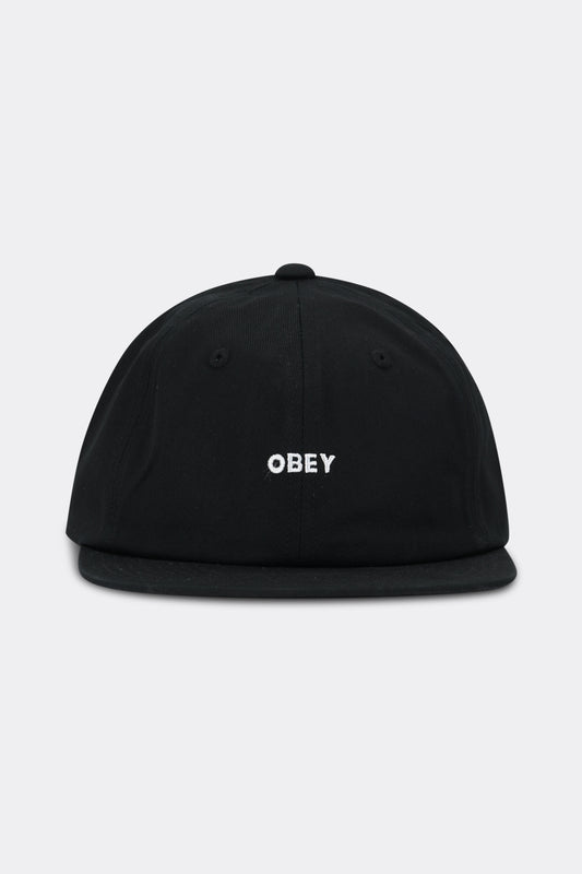 Black כובע מצחיה לגברים / לנשים Bold Twill OBEY