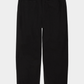 Black מכנסי פשתן לגברים Obey Foster Pleated Linen OBEY