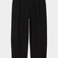 Black מכנסי פשתן לגברים Obey Foster Pleated Linen OBEY
