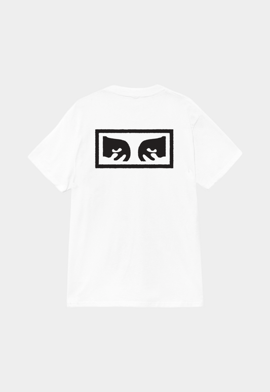 White Smoke טי שירט קצרה לגברים Eyes OBEY