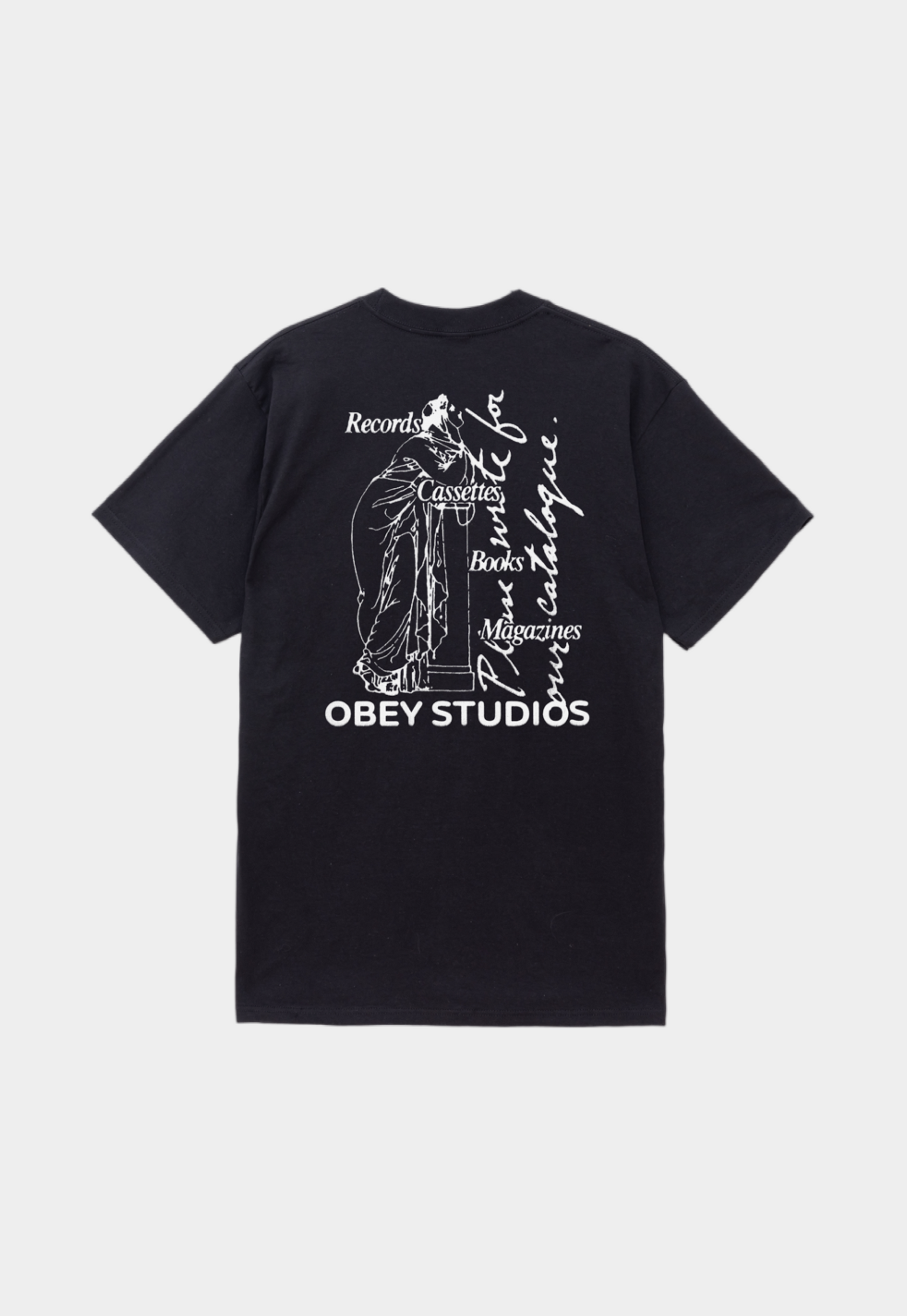 Lavender טי שירט קצרה לגברים Studios OBEY