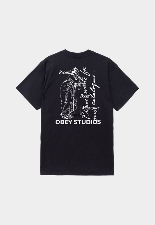 Lavender טי שירט קצרה לגברים Studios OBEY