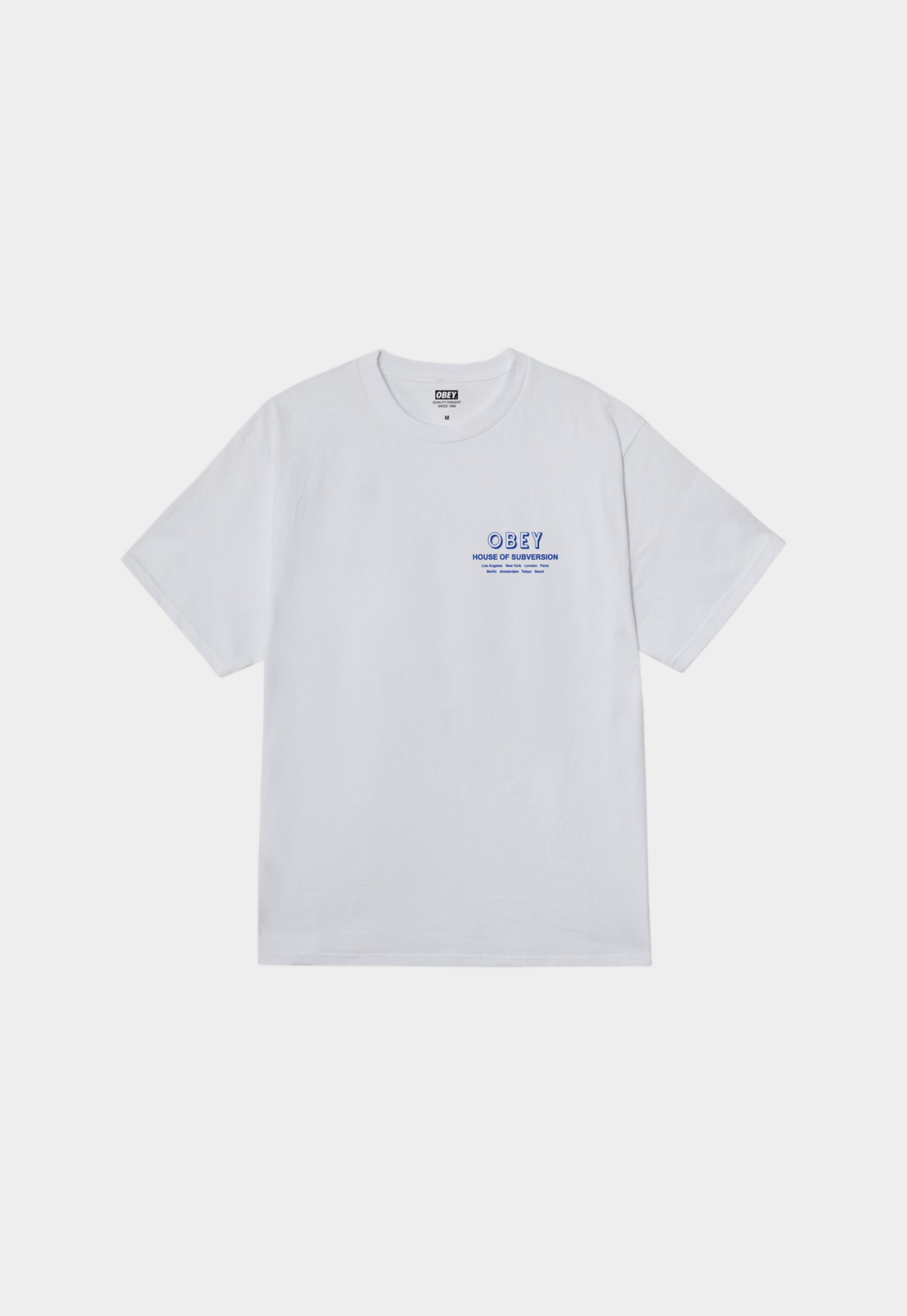 Lavender טי שירט לגברים House of Subversion OBEY