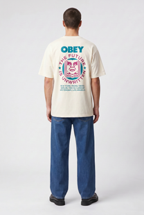 Lavender טי שירט לגברים Future Unwritten OBEY