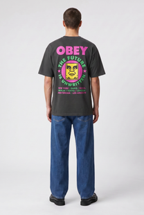 Lavender טי שירט לגברים Future Unwritten OBEY