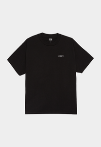 Black טי שירט לגברים Obey Icon Arch OBEY