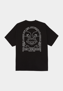 Black טי שירט לגברים Obey Icon Arch OBEY