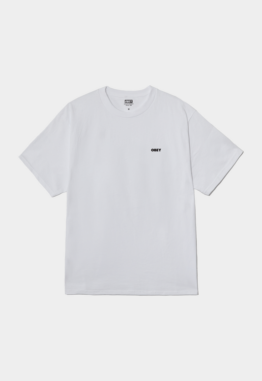 Light Gray טי שירט לגברים Obey Exclamation OBEY