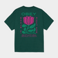 Dark Slate Gray טי שירט לגברים Obey In Bloom OBEY